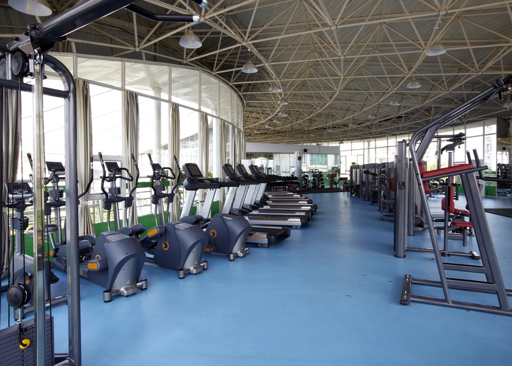 Gym visual with equipment