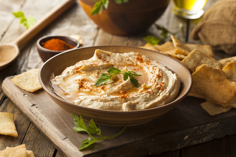 Bowl of hummus