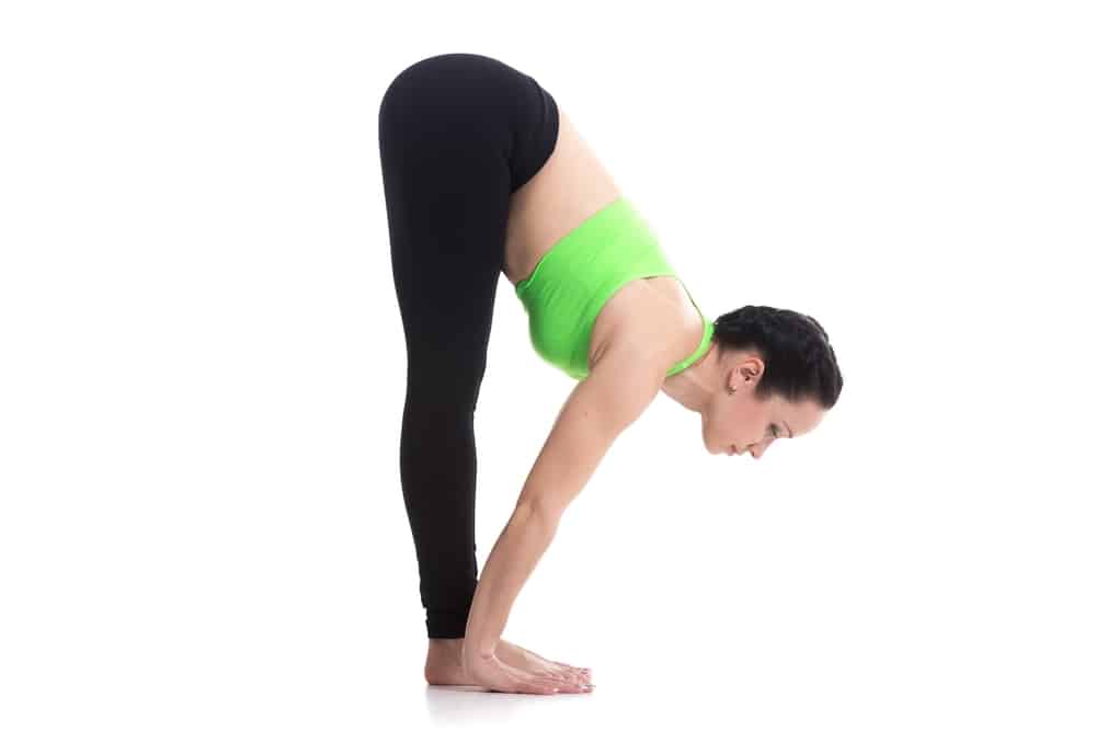 Girl Bend forward