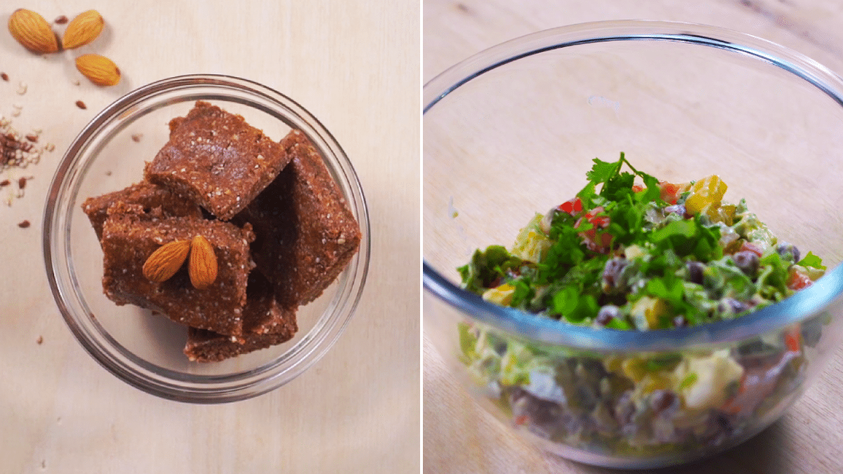 Homemade Salad and Protein Bar Recipes