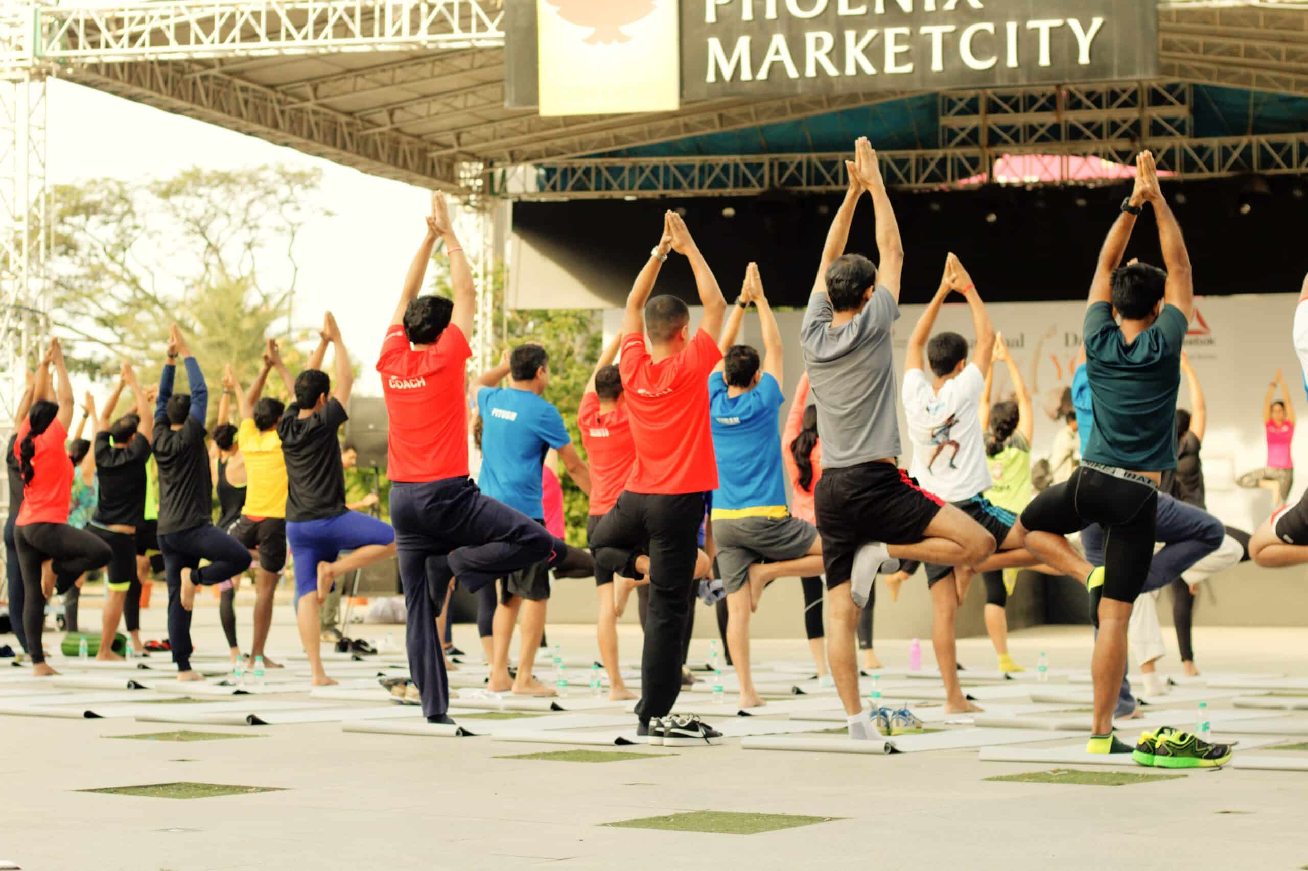 International Day of Yoga at HealthifyMe