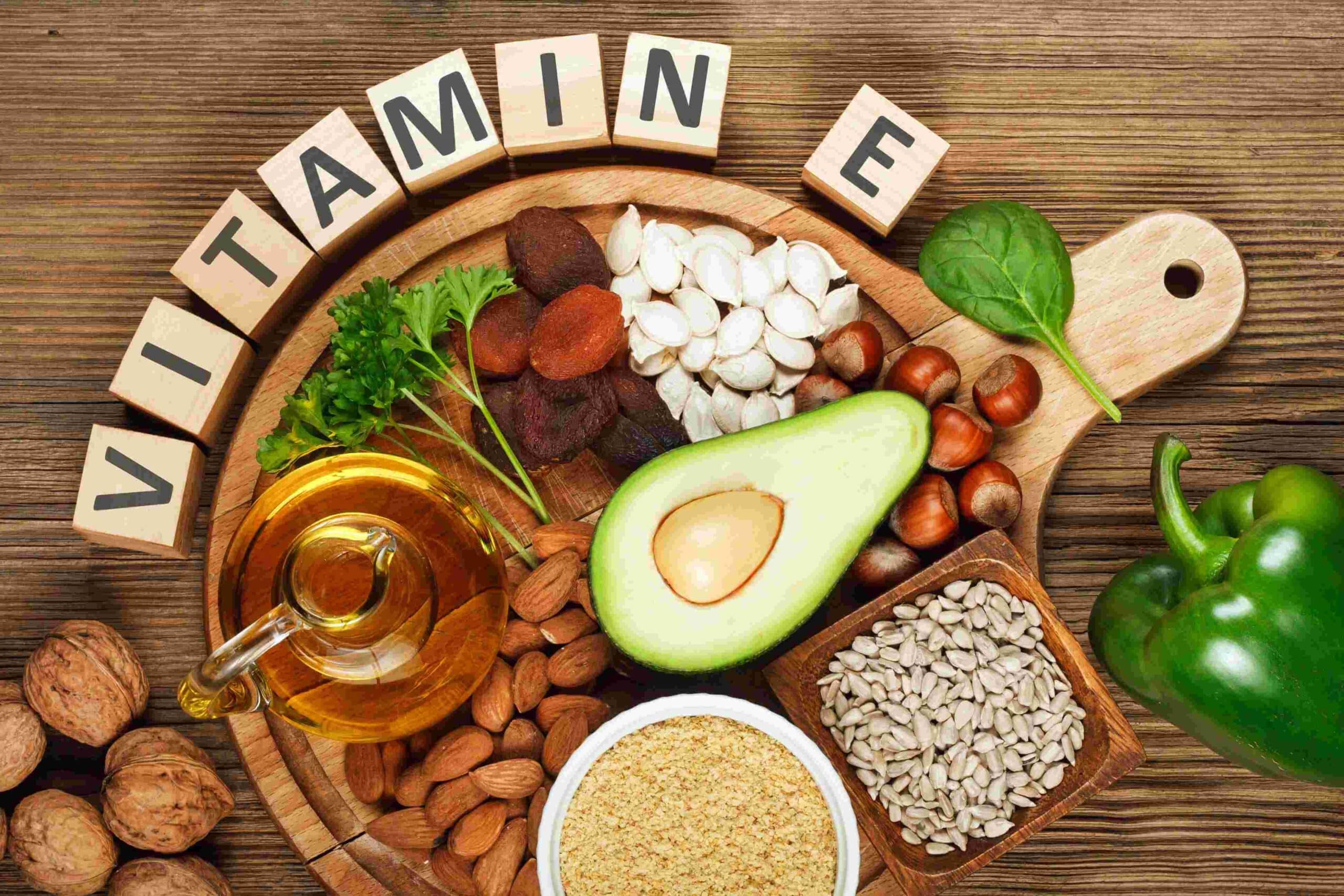 presentation of vitamin e