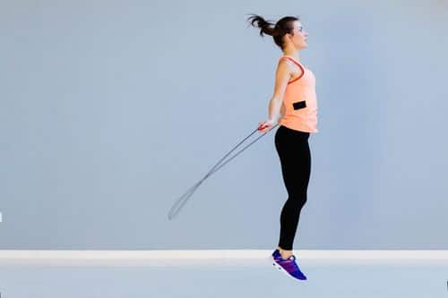 Skipping can help burn fats