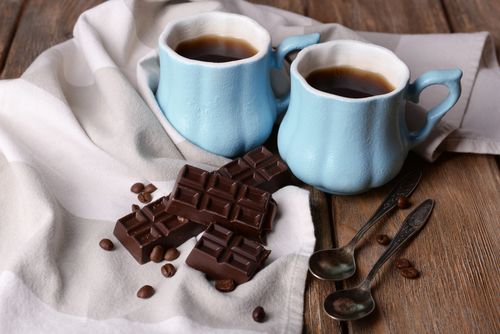 Donkere chocolade koffie recept