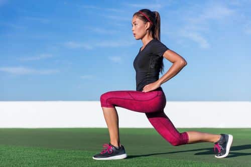 Lunges play a role in weight loss