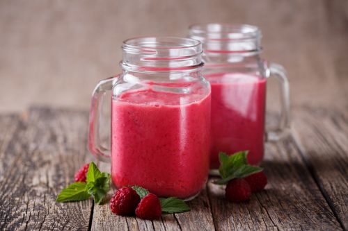 Raspberry Chia shake