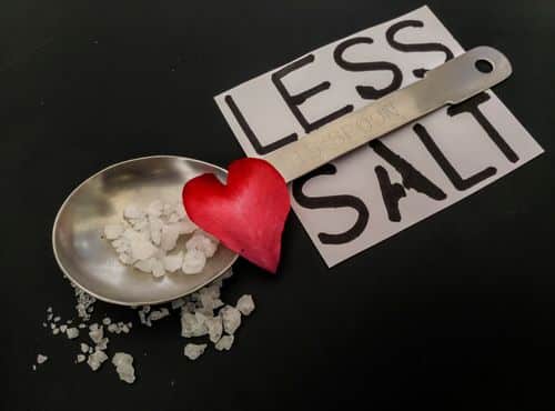 Dash diet -Less salt