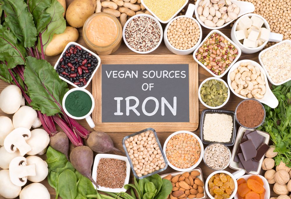 iron deficiency in plant based diet