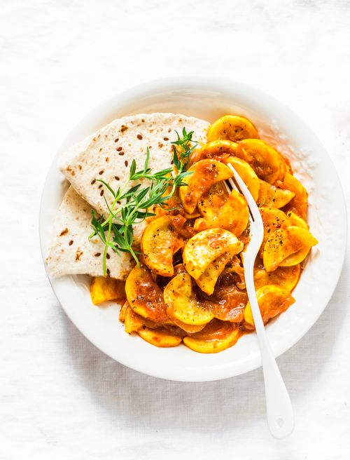 Sauté de courgettes à l'indienne