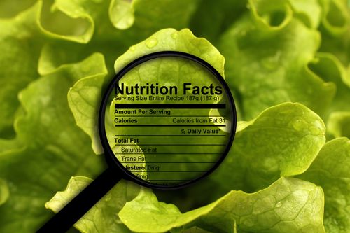 Nutritional facts 1