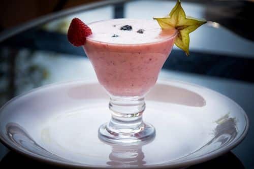 Star Fruit Strawberry Smoothie