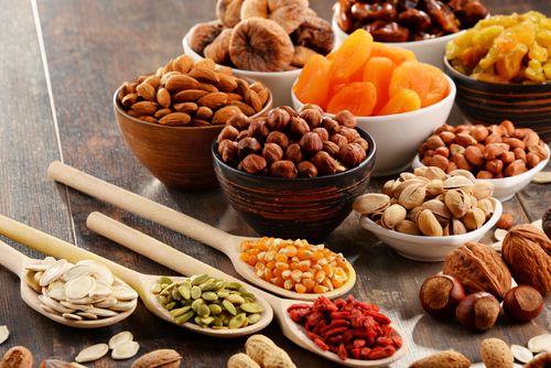 Nuts and dry fruits