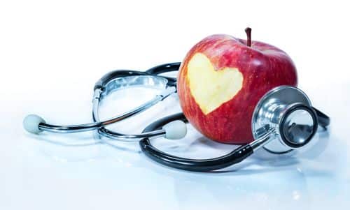 Les pommes gardent le cœur en bonne santé