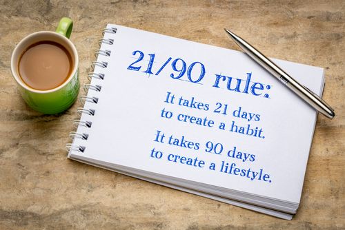 follow the 21 day rule