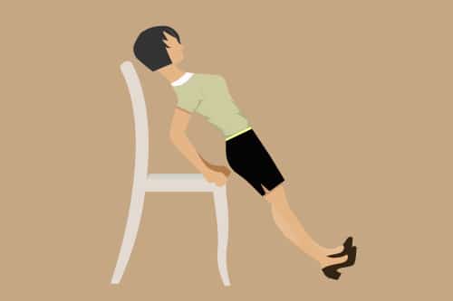 chair plank