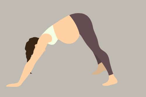 Lower back and hip stretch
