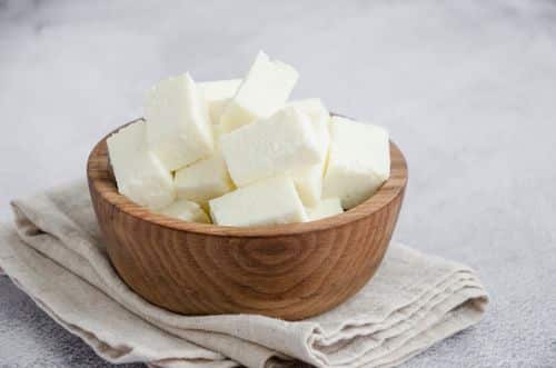 Nutritional facts of paneer