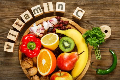 Which foods contain Vitamin C?