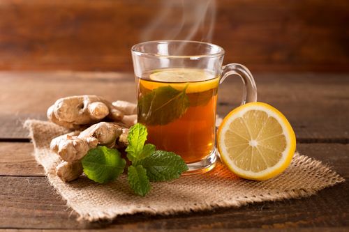 Lemon Honey Ginger Tea