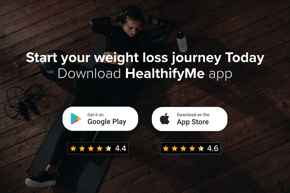 Download the Healthifyme app