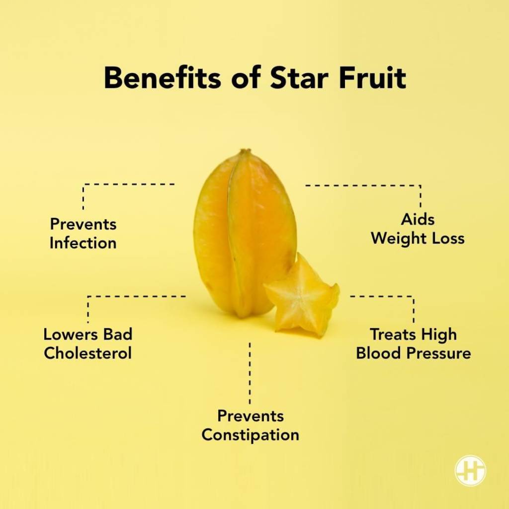 Health Benefits of Star Fruit