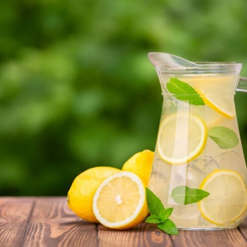 Ginger detox water