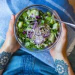 Spinach and Cabbage Salad (1)