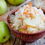 Apple sauerkraut