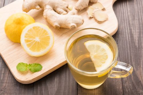 ginger lemon water