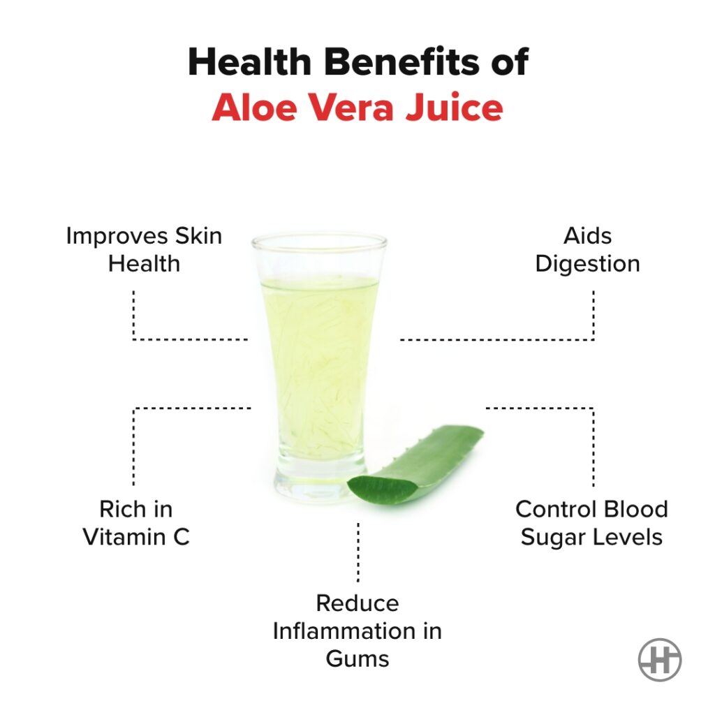 Health Benefits of Aloe Vera Juice – 1