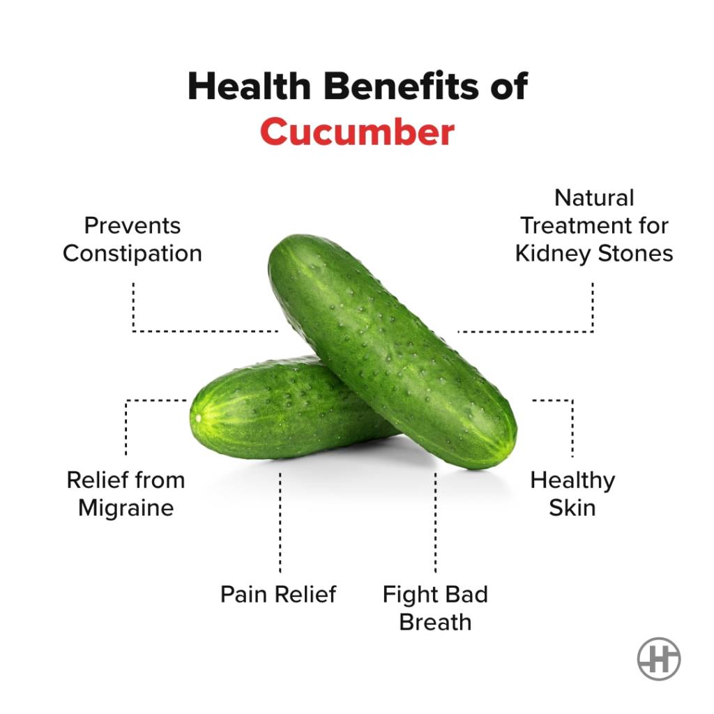 12 Health Benefits of Eating Cucumber HealthifyMe