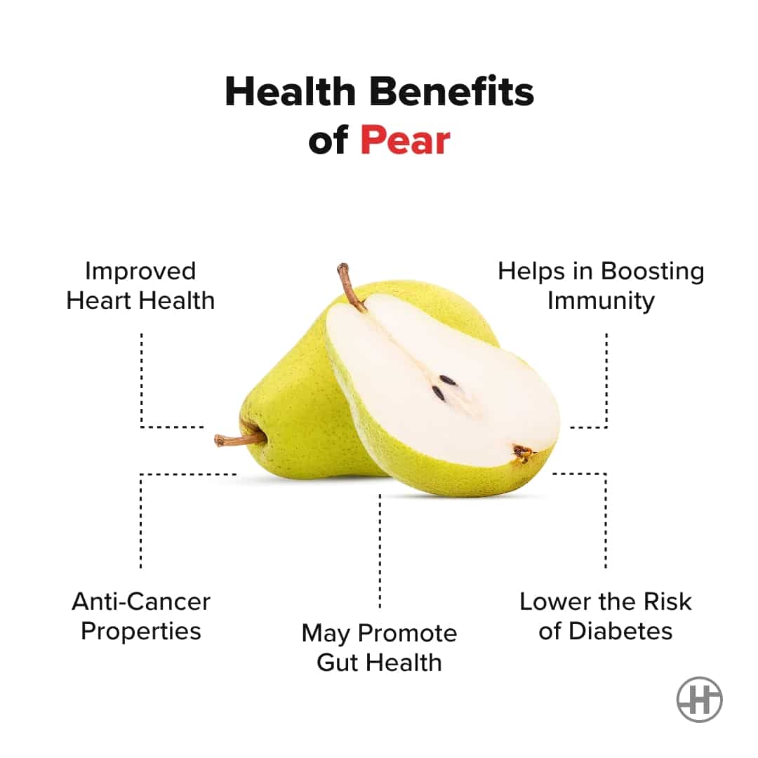Pear Fruit - Health Benefits, Nutrition, and Recipes - HealthifyMe