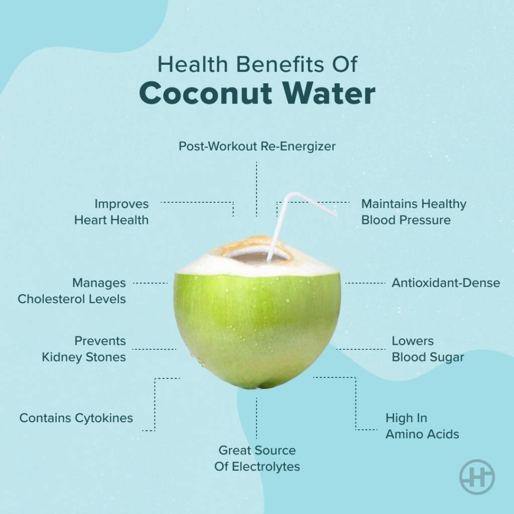 Health Benefits of Coconut Water