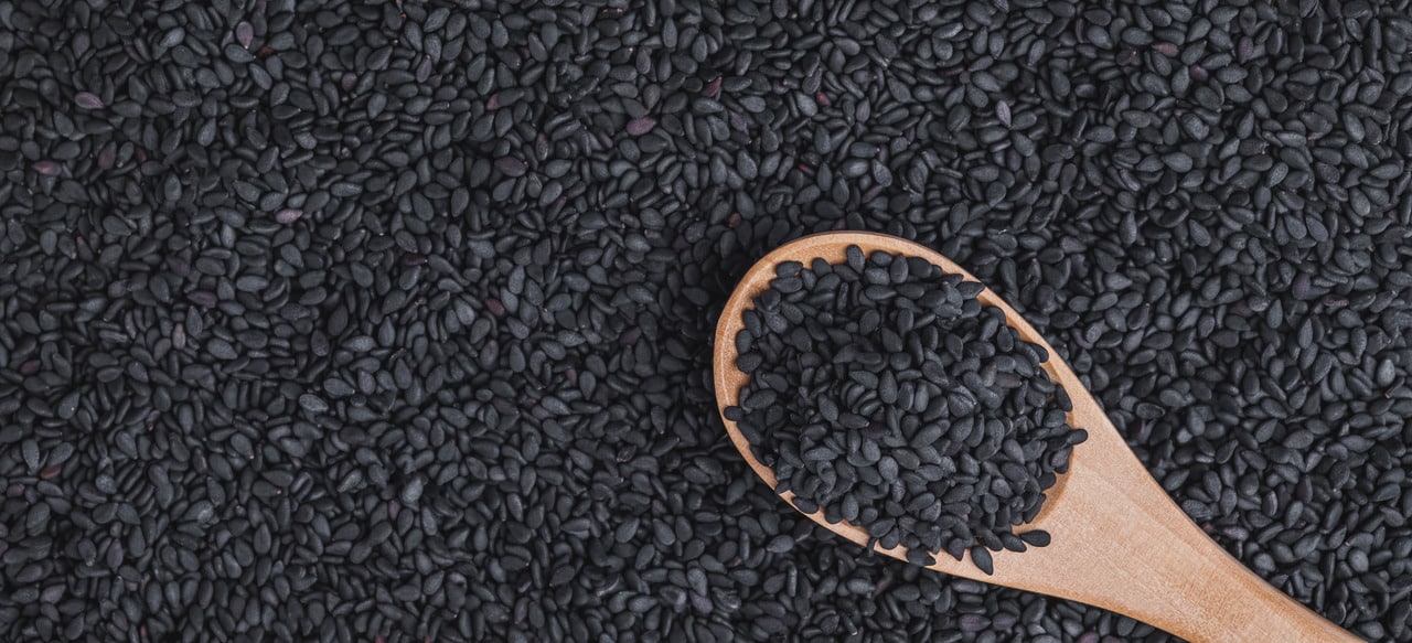 Image of black sesame seeds