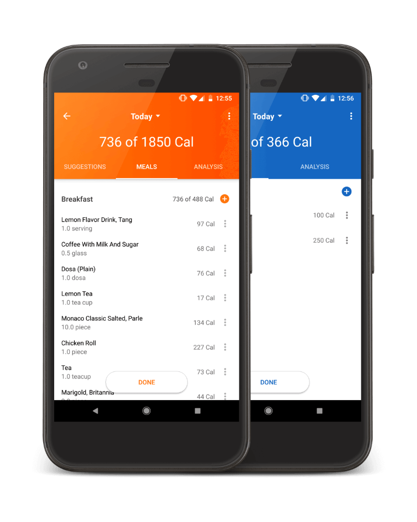 household chore calorie tracker app